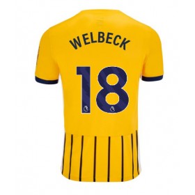 Pánské fotbalový oblečení Brighton Danny Welbeck #18 Venkovní košile 2024-25 Krátkým Rukávem